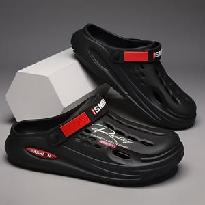 TEMU 남성용 패션 샌들 및 슬립온 슈즈, 남녀공용 워터 슈즈, 남성용 스포츠 샌들, 남성용 신발, 남성용 슬립온 슈즈, 커플 슬리퍼, 남성용 패션 샌들, 야외 개울 건너기 나막신