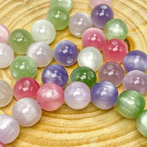 TEMU 108개 10mm 자외선 아크릴 원형 비즈, 야외 조명 아래에서 색상이 변하는 비즈, 펀칭 자외선 색상 변경 비즈, 수제 주얼리 비즈, 팔찌, 목걸이