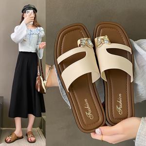 TEMU 여성용 봄 여름 슬리퍼 신상, 반짝이는 나비 장식, 레트로 패션 다용도 공주 스타일, 야외복, 고급스러운 로마 스타일 슬리퍼, 레트로 캐주얼 슬립온 슈즈, 여성 신발