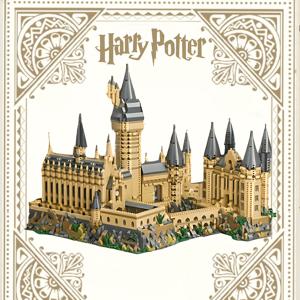 TEMU WB 성 동상 - 소형 복제품 수집용 피규어, 가정용 책상 장식에 적합한 플라스틱 모델, 파티용 마법 테마 룸 액세서리 및 테마 수집품용 선물 (조명 스트립 없음)