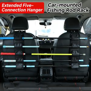 TEMU 차량에 장착하는 낚싯대 보관 스트랩 한 쌍. 최대 5개의 낚싯대를 한 번에 안전하게 고정할 수 있는 5개의 슬롯이 특징입니다. 내부를 깔끔하고 정리되게 유지하며, 미끄러짐, 흔들림 또는 탈락을 방지하는 견고한 그립을 제공합니다. 길이는 조절 가능합니다.