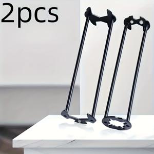 TEMU 2개 세트 욕실 싱크대 설치 및 수리용 소켓 렌치, 좁은 공간용 네발 육각 도구, 쉬운 배관 앵글 밸브 제거 및 조임 마법사