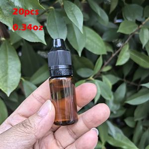 TEMU 누수 방지 재충전용 스퀴즈 병 10ml/0.34oz, 변조 방지 캡 포함, 20개입, 에센셜 오일, 향수, 잉크 및 기타 유성 액체용 휴대용 간편 스퀴즈 용기, 여행, 사무실 및 일상용으로 적합