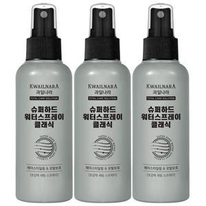 TEMU 슈퍼하드 헤어 워터스프레이 클래식 100ml X3개 / 휴대용 여행용