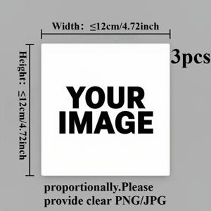 TEMU 맞춤형 3D UV 전사 스티커, 개인화 사진 및 텍스트 (컵 미포함), 자체 접착 PVC, 매트 마감, 유리, 물병, 커피컵에 적합, 러브 테마, 패턴 디자인, 일회용