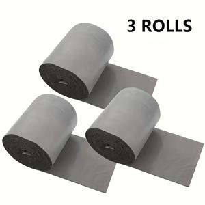 TEMU [가성비 팩] 총 길이 18M 3개 묶음, 10*600 Cm 산업용 등급 금속 지붕 테이프 3개입 - 판금 및 지붕 표면 누수 방지 실링 접착제, 누수 방지 테이프 RV 지붕 메모리진