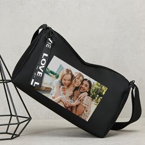 TEMU 맞춤 제작 남성용 크로스백, 사진/로고 커스텀, 단색, 내구성 좋은, 대용량, 고급스러운 질감, 심플하고 스타일리시한, 남자친구, 아빠, 선생님을 위한 선물. 외출, 사이클링, 하이킹, 여행, 야외 활동/여행/소풍/경기장/스포츠/등산에 적합