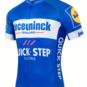 TEMU QUI STEP 남성용 사이클링 저지, 산악자전거 의류, 속건성 레이싱 MTB 자전거 유니폼, 통기성 사이클링복