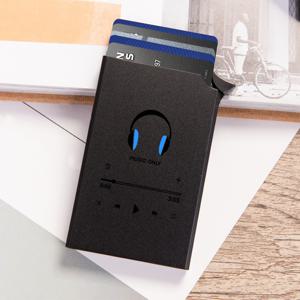 TEMU 남성용 지갑 & 카드 팝업 케이스 홀더 알루미늄 합금 도난 방지 지갑 RFID 보호 프린트 음악 독점 패턴 슬림 비즈니스 신용 카드 케이스 여성 남성 얇은 알루미늄 합금 은행 카드 케이스 RFID 차단