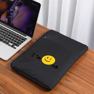 TEMU 1개 15인치 노트북 라이너 백 슬리브 서류가방, 기분 디자인 iPad 옥스포드 원단, 슬림 비즈니스 태블릿 케이스 더블 지퍼 컴퓨터 내부 슬리브, 내구성 있는 보호 커버 노트북 범용 맥북 라이너 백