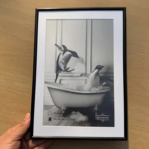 TEMU 1개 13x18 15x20 20x25 21x30 30x40 40x60cm 액자 매트 블랙 골드 모던 심플 얇은 알루미늄 금속 사진액자 수직 및 수평 탁상용 벽걸이 침실 거실 홈 데코