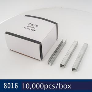 TEMU 10,000개 스테이플, 21GA 공압 스테이플러, 8016 구경 공압 U자형 가구 및 소파용 스테이플