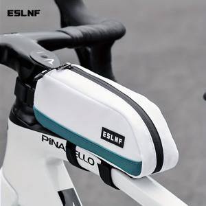 TEMU ESLNF 사이클링 탑튜브백 MTB 로드바이크 윤란 시리즈 자전거가방 다리 충돌 방지 좁은 테두리 디자인 휴대용 자전거가방