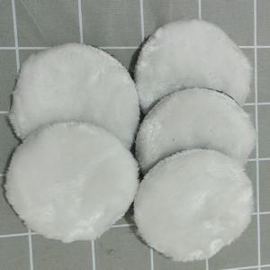 TEMU 5개 세트 5/125mm 접착식 인조 울 패드, 클리닝 울 버핑 패드, 울볼, 자동차 광택 및 왁싱용 고밀도 울 패드, 자동차 왁싱 및 광택에 이상적