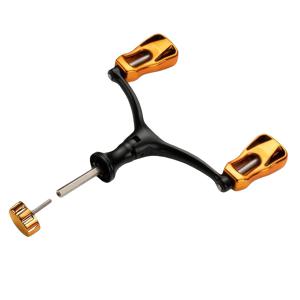 TEMU 낚시 릴 핸들 DIY 교체용 핸들, 전기도금 이중 로커암, 인서트형 낚시 릴용, 3가지 색상 선택 가능, 금속 전기도금 공정, 플러그 앤 플레이 디자인, 그립감의 편안함 향상, 릴 성능 향상, 루어낚시 및 바다낚시와 같은 다양한 상황에 적합, 간편한 교체 및 업그레이드, 낚시 릴 개성화