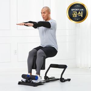 TEMU 재포장 스쿼트머신 백익스텐션 로만체어 스쿼트밴드증정 복근운동기구