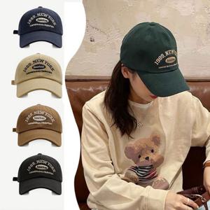 TEMU LND _당일출고_ 뉴욕1989 야구모자 볼캡 빈티지 모자 골프 캡 패션 스트릿