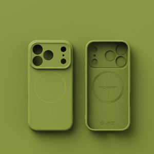 TEMU 휴대폰 케이스 - 아이폰 17 에어 프로 맥스 플러스용 정품 리퀴드 마그네틱 무선 충전 케이스, 무광 엔드, 호환 디자인, 스타일, 모던 액세서리, 유연한 소재, 테크 애호가 및 아이폰 사용자에게 이상적