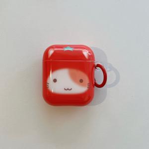 TEMU 고양이 프린트 디자인 IMD 소프트 케이스 블루투스 이어버드 보호 커버, for 4/Pro 2/Pro 3 이어폰 파우치용