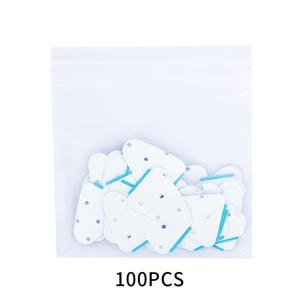 TEMU 100개입 옆머리 가발 테이프 양면 투명 접착제, 레이스 가발용 강력 고정