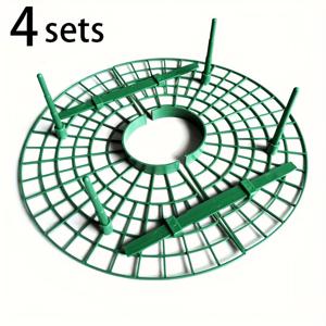 TEMU 32개입 (4세트), 8개/세트, 딸기 재배 트레이 랙 - 빠른 설치, 화분 재배 과일, 부식 방지 잎 브래킷, 방습 디자인, 이 링크는 32개입을 위해 사용되며 32세트가 아니라며, 8개는 딸기 랙을 형성합니다.