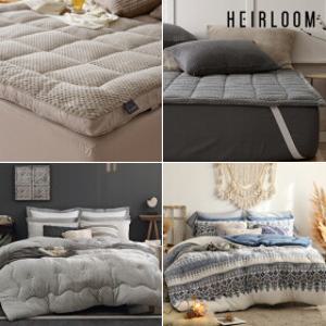 에어룸 발열 극세사 침구 차렵이불 양털토퍼 모음