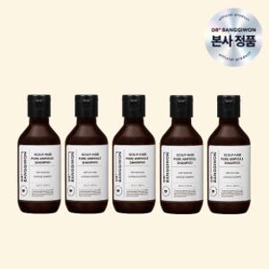 닥터방기원모두맑음 볼륨 탈모샴푸 100mlx5개 (총500ml)/휴대가능