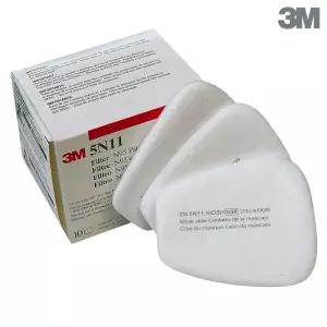 3M 5N11 방진필터 프리필터 7502 6200 6800용 2EA