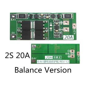 2S 20A BMS리튬이온/폴리머 배터리 BMS 충전/보호모듈