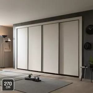 장인가구 피코 베이직 매트 슬라이딩붙박이장 270cm
