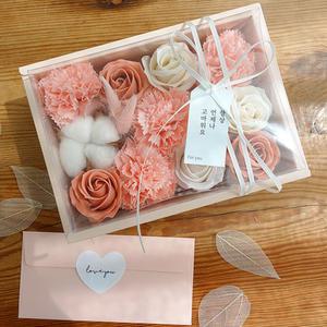 어버이날 비누꽃 카네이션 용돈박스