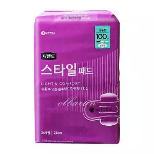디펜드 스타일 패드 여성용 참숯 중용량 24매x1팩 /요실금패드 기저귀