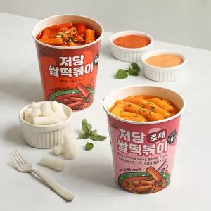 [다신샵] 저당식단 쌀떡볶이 2종 3팩 / 실온보관 컵볶이