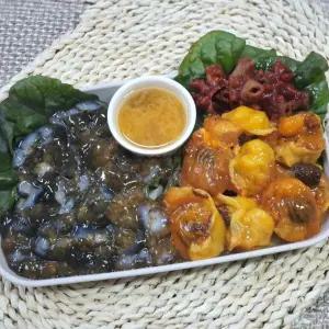 국내산 활멍게 1kg + 활해삼 500g