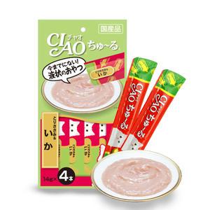 챠오츄르 닭가슴살+오징어 (14g x 4개입) SC-79