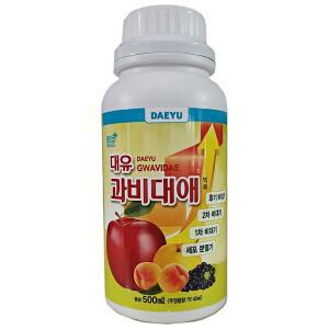 [모두싹판다]과비대애 500ml 사과 감귤 포도 단감 복숭아 대추 배 과일 나무 비료 영양제