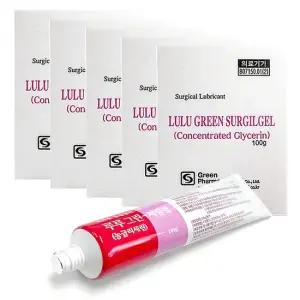 그린 루루그린 서질겔 100g x60개 농글리세린 윤활제