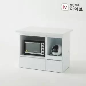 장인가구 아이브 제스트K 대리석 홈바 수납 아일랜드 식탁 1200 오픈형