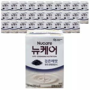 뉴케어 고소한 검은깨 200mlx30팩 노인 환자 영양식