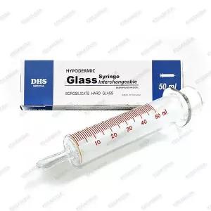 DHS 관장용 유리주사기 50ml Enema Syringe 50cc
