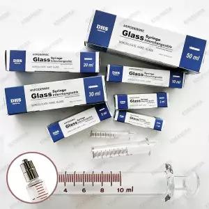 DHS 루어락 유리주사기 5ml Syringe 5cc 메탈팁