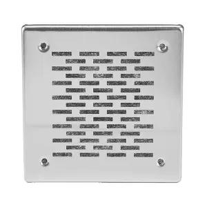 삼미 아파트용 알루미늄 사각 스피커 1W 커버 매립용 120X120 덮개,뚜껑