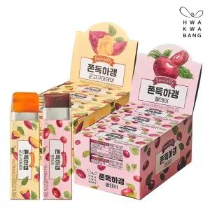[화과방] 쫀득하갱 팥 군고구마(12개입) 2박스 선택 / 양갱 어르신 간식 연양갱 요양원 탕비실 개별포장