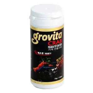 그로비타 크랩 사료 120ml 70g / 가재, 게, 갑각류 먹이