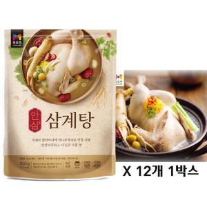 목우촌 안심 삼계탕 850g 12개 1박스 (실온보관)