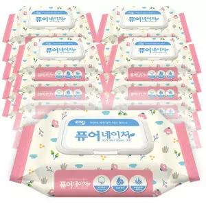 삼정 퓨어네이처 물티슈 100매 24개