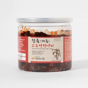 참죽 가죽 고추장장아찌 500g향 참죽 가죽나물 참죽장아찌 가죽장아찌 국산가죽나물