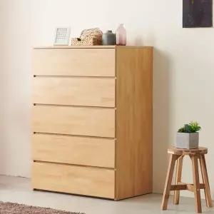 인터데코 깔끔하게 정리되는 5단서랍장 83cm TP486