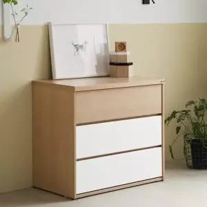 인터데코 깔끔하게 정리되는 3단서랍장 83cm TP397