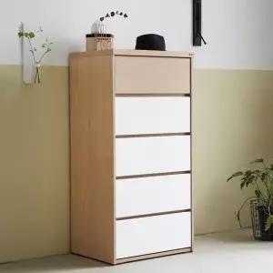 인터데코 깔끔하게 정리되는 5단서랍장 60cm TP386